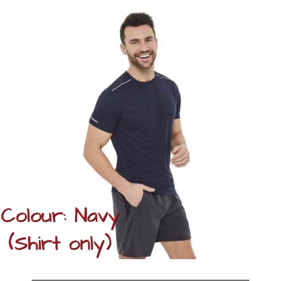 🎉 3/$20 Athletic Works Stripe Texture Tee - Picture 2 of 9